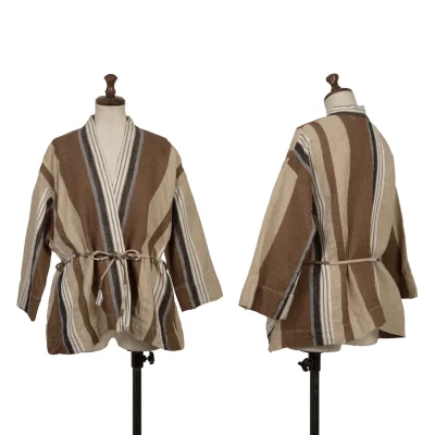 45rpm 45R Linen Blended Stripe Jacket