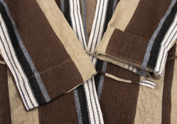 45rpm 45R Linen Blended Stripe Jacket K-167962_006