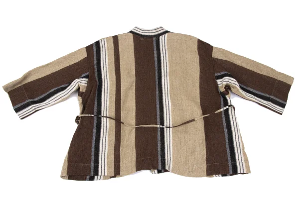 45rpm 45R Linen Blended Stripe Jacket K-167962_013