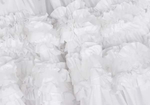 COMME des GARCONS Cotton Tulle Ruffle Skirt K-167963_011