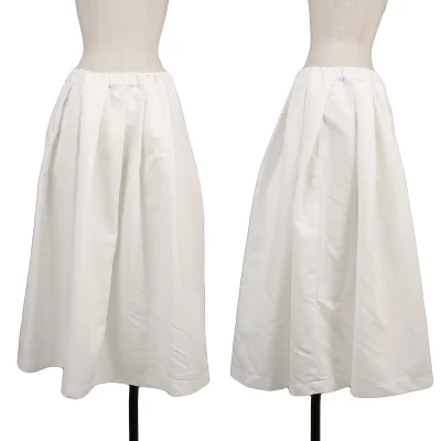 COMME des GARCONS Poly Pleated Skirt