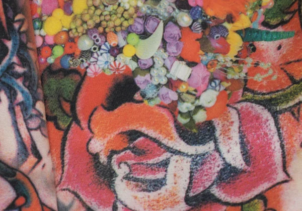 COMME des GARCONS Ruriko Murayama Tattoo Printed Vest K-167966_014