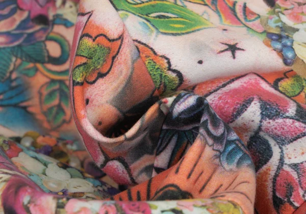 COMME des GARCONS Ruriko Murayama Tattoo Printed Vest K-167966_016