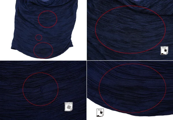 ISSEY MIYAKE Wrinkled Pleats Drape Neck Top K-167969_006