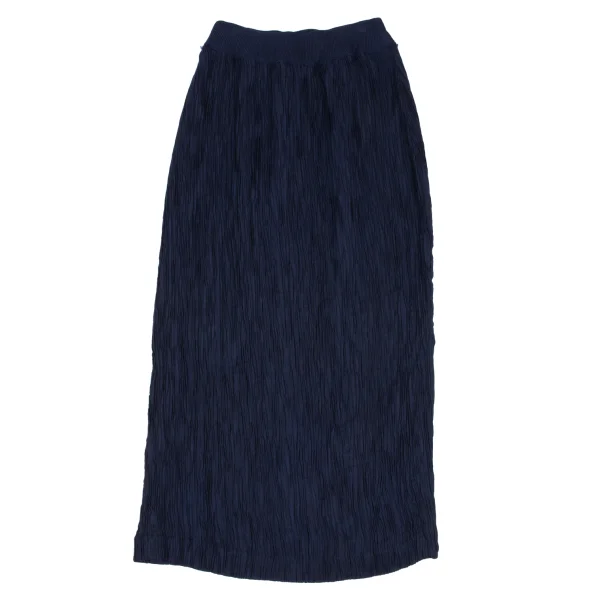 ISSEY MIYAKE Wrinkled Pleats Slit Skirt K-167970_002