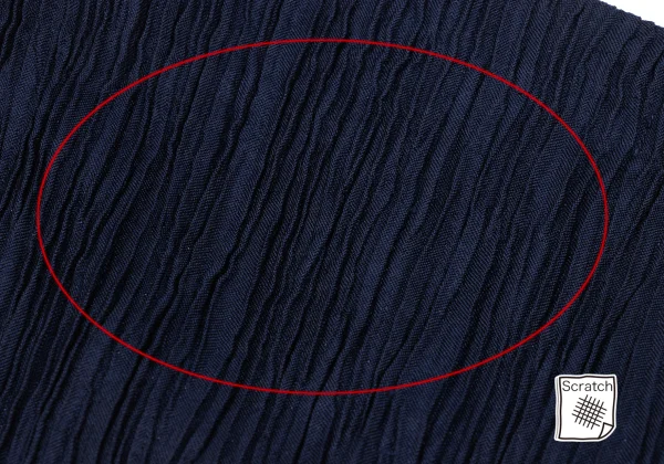 ISSEY MIYAKE Wrinkled Pleats Rib Switching Top & Skirt K-167971_009