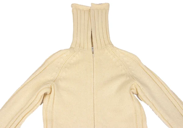 Yohji Yamamoto FEMME Wool Double-zip Long Knit K-167972_003