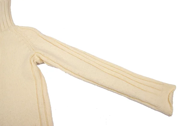 Yohji Yamamoto FEMME Wool Double-zip Long Knit K-167972_006