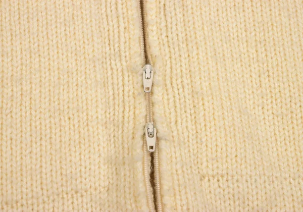 Yohji Yamamoto FEMME Wool Double-zip Long Knit K-167972_009