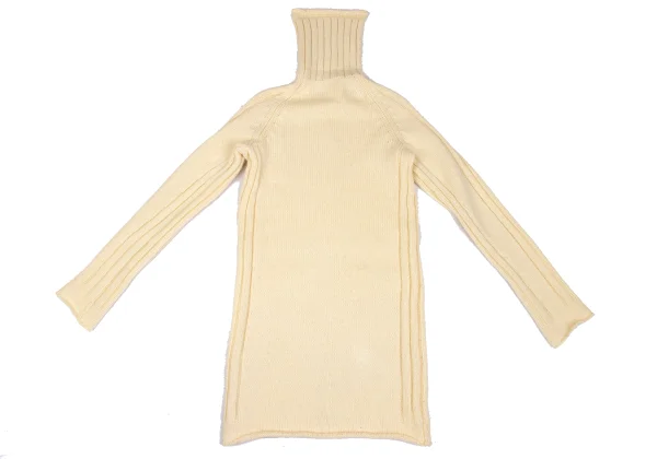 Yohji Yamamoto FEMME Wool Double-zip Long Knit K-167972_013