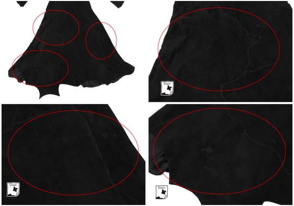 Yohji Yamamoto FEMME Lamb Leather Patch Switching Dress K-167975_013