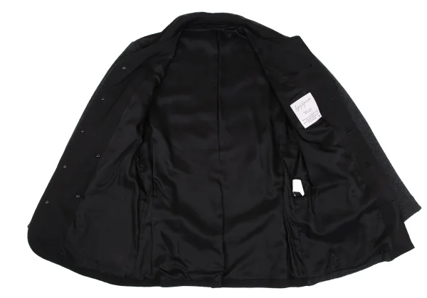 Yohji Yamamoto FEMME Wool Knit Switching Design Jacket K-167976_015