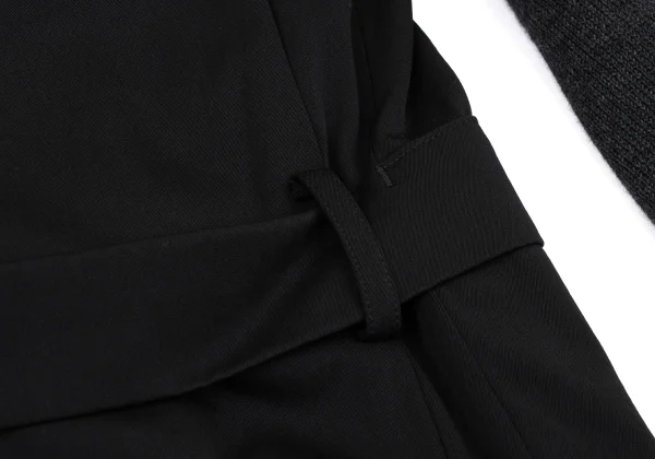 Yohji Yamamoto FEMME Wool Knit Switching Design Jacket K-167976_017