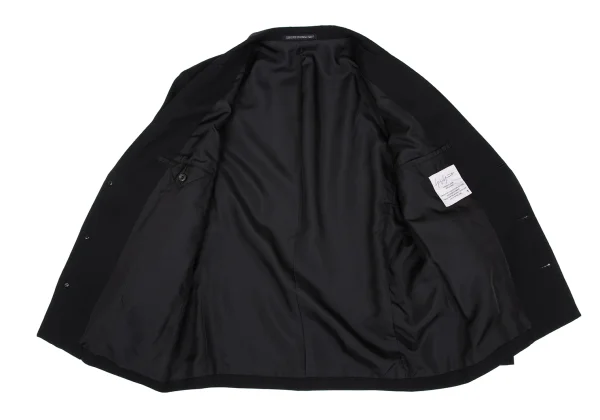 Yohji Yamamoto FEMME Wool Gabardine Net Pocket Design Jacket K-167977_013
