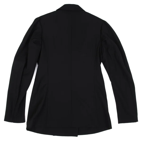 Yohji Yamamoto FEMME Wool Gabardine Shoulder Design Jacket K-167979_013