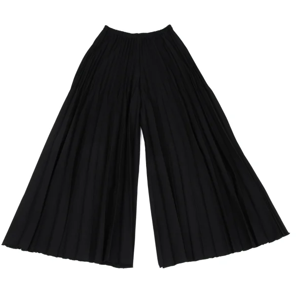 Jean Paul GAULTIER FEMME Wool Pleats Wide Pants K-167980_002