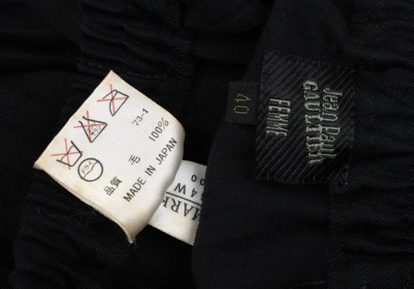 Jean Paul GAULTIER FEMME Wool Pleats Wide Pants K-167980_012