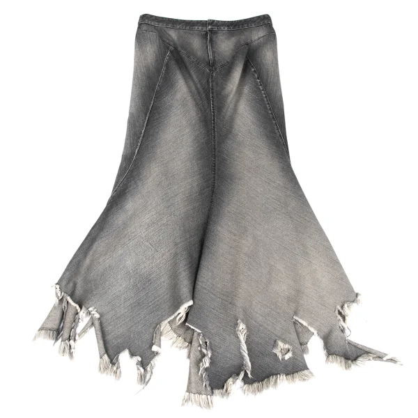 JUNYA WATANABE COMME des GARCONS Dusty Distressed Denim Skirt K-167981_007