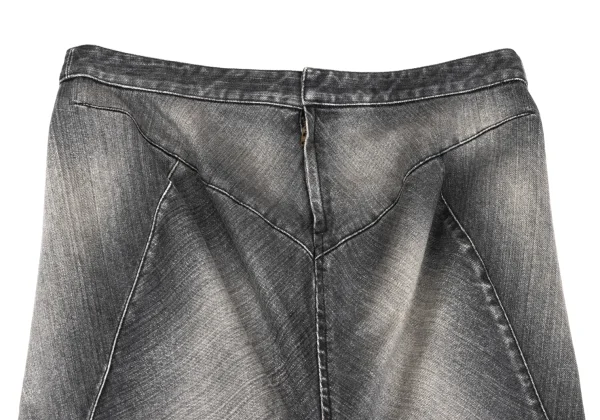 JUNYA WATANABE COMME des GARCONS Dusty Distressed Denim Skirt K-167981_008