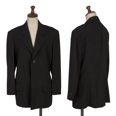 Yohji Yamamoto FEMME Wool Gabardine 1B Jacket