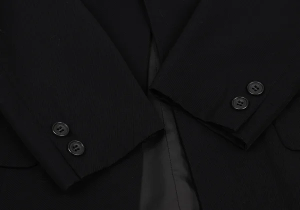 Yohji Yamamoto FEMME Wool Gabardine 1B Jacket K-167982_006