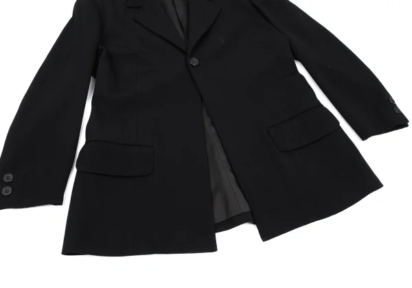 Yohji Yamamoto FEMME Wool Gabardine 1B Jacket K-167982_008