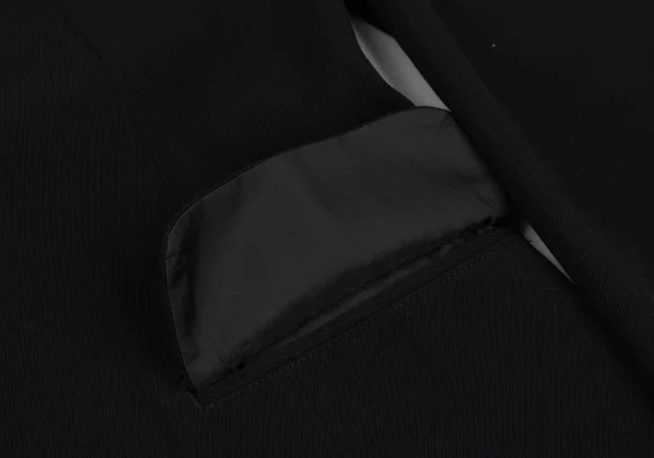 Yohji Yamamoto FEMME Wool Gabardine 1B Jacket K-167982_010