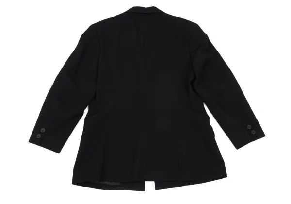 Yohji Yamamoto FEMME Wool Gabardine 1B Jacket K-167982_015