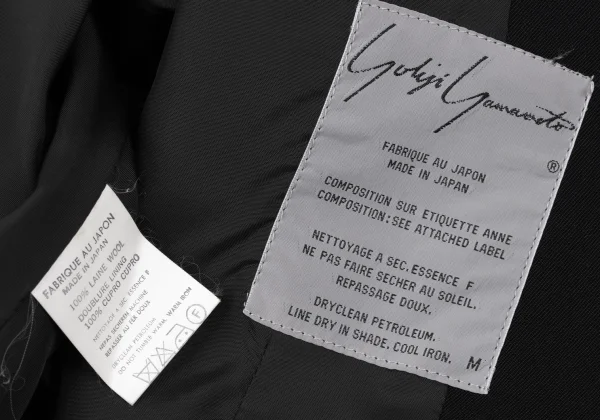 Yohji Yamamoto FEMME Wool Gabardine 1B Jacket K-167982_017