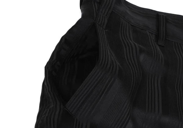 Yohji Yamamoto POUR HOMME Stripe Silk Pants K-167984_005