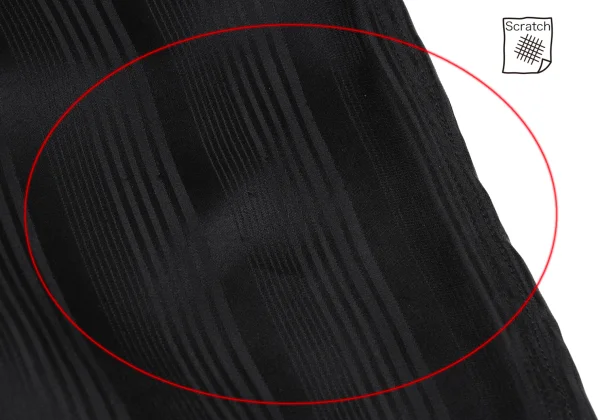 Yohji Yamamoto POUR HOMME Stripe Silk Pants K-167984_013