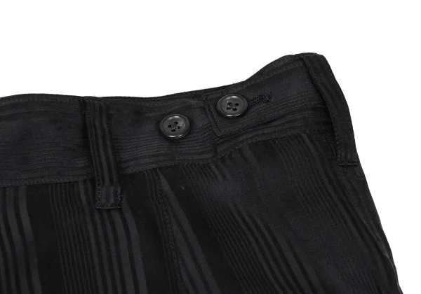 Yohji Yamamoto POUR HOMME Stripe Silk Pants K-167984_015