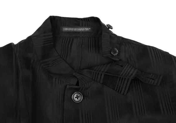 Yohji Yamamoto POUR HOMME Stripe Silk Jacket & Pants K-167985_004