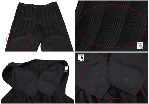 Yohji Yamamoto POUR HOMME Stripe Silk Jacket & Pants K-167985_012