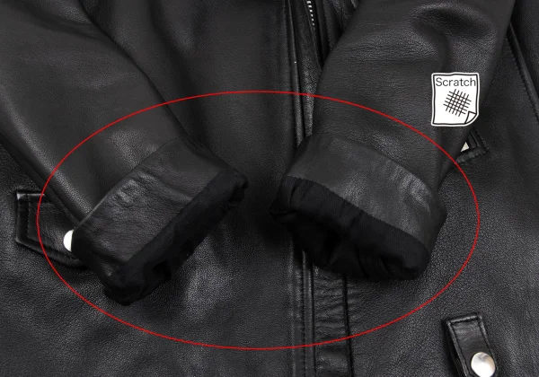 Acne Studios Leather Motorcycle Jacket K-167986_008