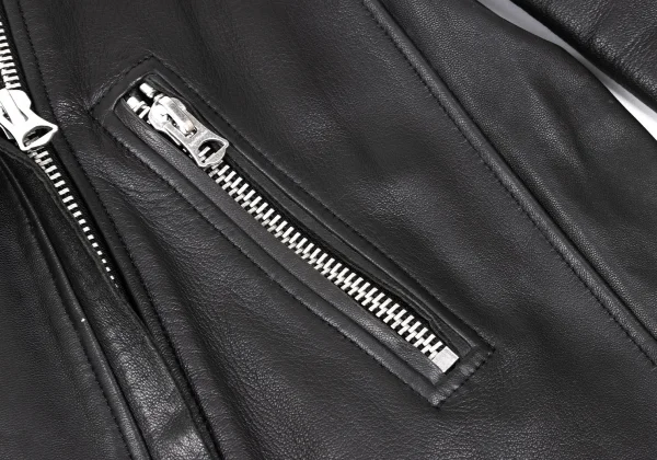 Acne Studios Leather Motorcycle Jacket K-167986_010