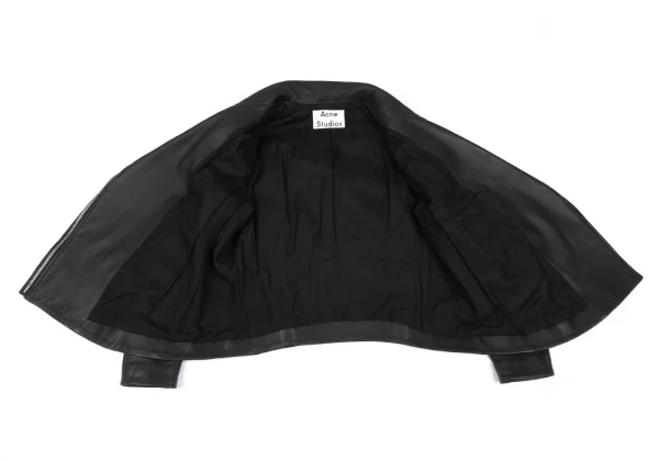 Acne Studios Leather Motorcycle Jacket K-167986_014
