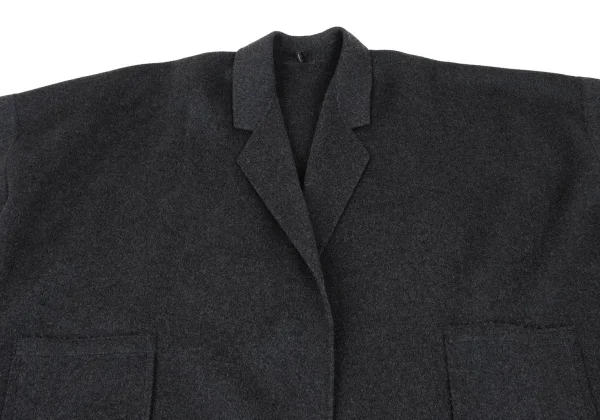 HELMUT LANG Cashmere Blended Wool Loose Fit River Court K-167987_003