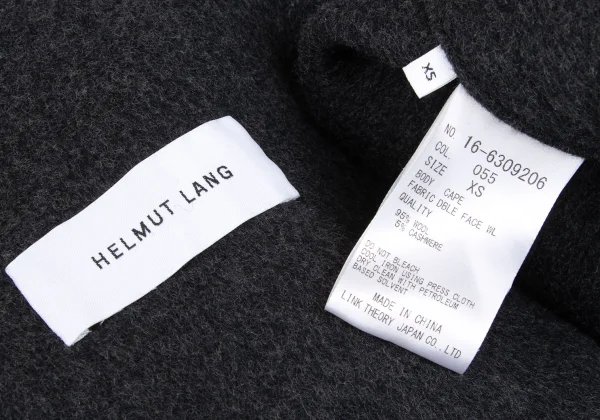 HELMUT LANG Cashmere Blended Wool Loose Fit River Court K-167987_012