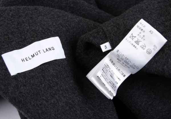 HELMUT LANG Cashmere Blended Wool Loose Fit River Court K-167987_013