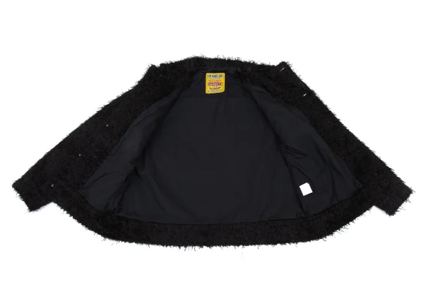 HYSTERIC GLAMOUR KINKY Shaggy Track Jacket K-167988_010