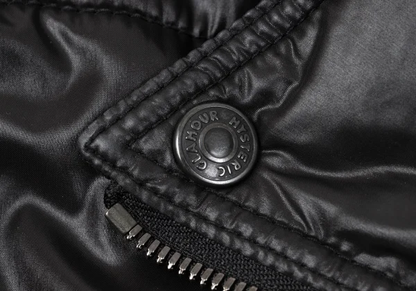 HYSTERIC GLAMOUR SOFILETA Quilted Nylon Motorcycle Jacket K-167989_005