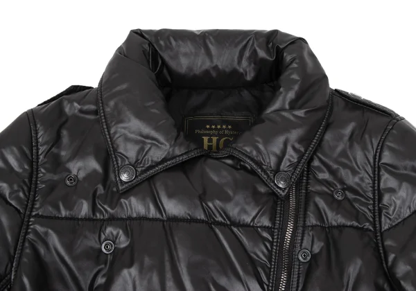 HYSTERIC GLAMOUR SOFILETA Quilted Nylon Motorcycle Jacket K-167989_006