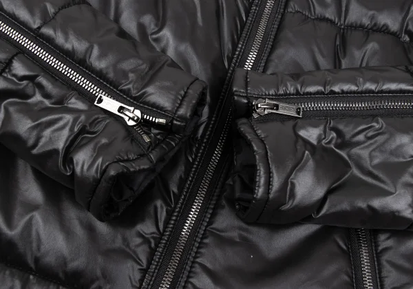 HYSTERIC GLAMOUR SOFILETA Quilted Nylon Motorcycle Jacket K-167989_010