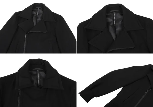 BLACKBARRETT by Neil Barrett Wool Motorcycle Jacket K-167990_002