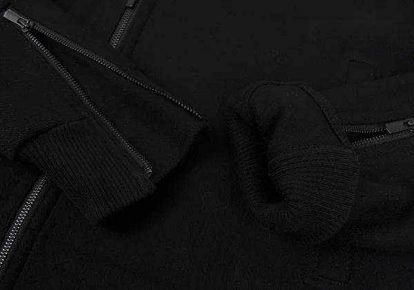 BLACKBARRETT by Neil Barrett Wool Motorcycle Jacket K-167990_003