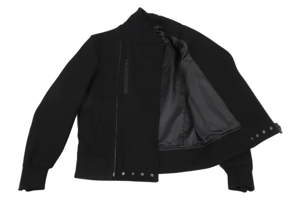 BLACKBARRETT by Neil Barrett Wool Motorcycle Jacket K-167990_007