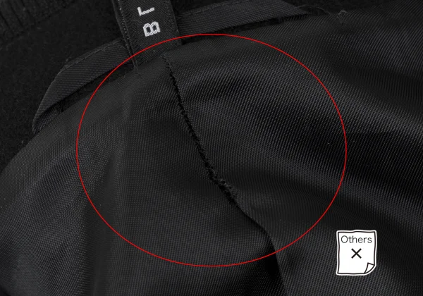 BLACKBARRETT by Neil Barrett Wool Motorcycle Jacket K-167990_010