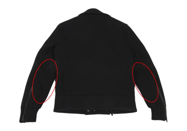 BLACKBARRETT by Neil Barrett Wool Motorcycle Jacket K-167990_012