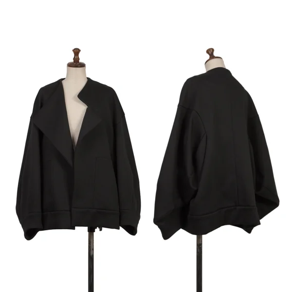 ENFOLD Poly Cotton Stretch Asymmetry Jacket Black 38 K-167991_001